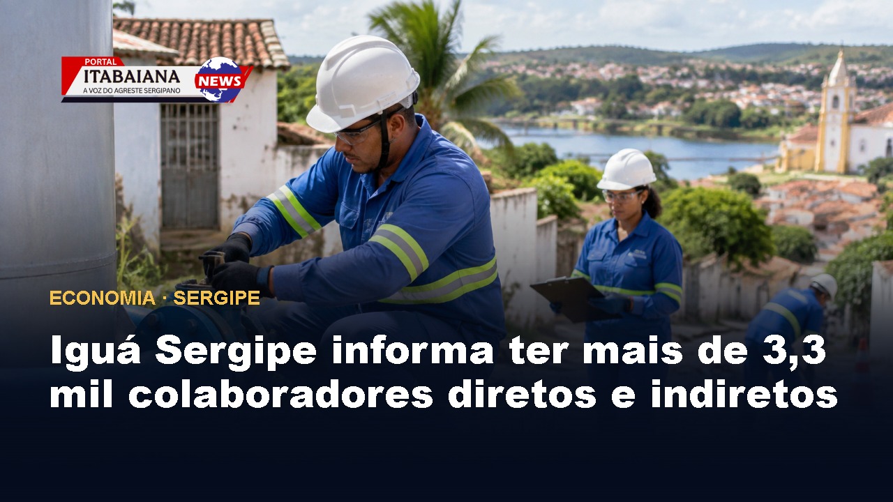 Iguá Sergipe informa ter mais de 3,3 mil colaboradores diretos e indiretos