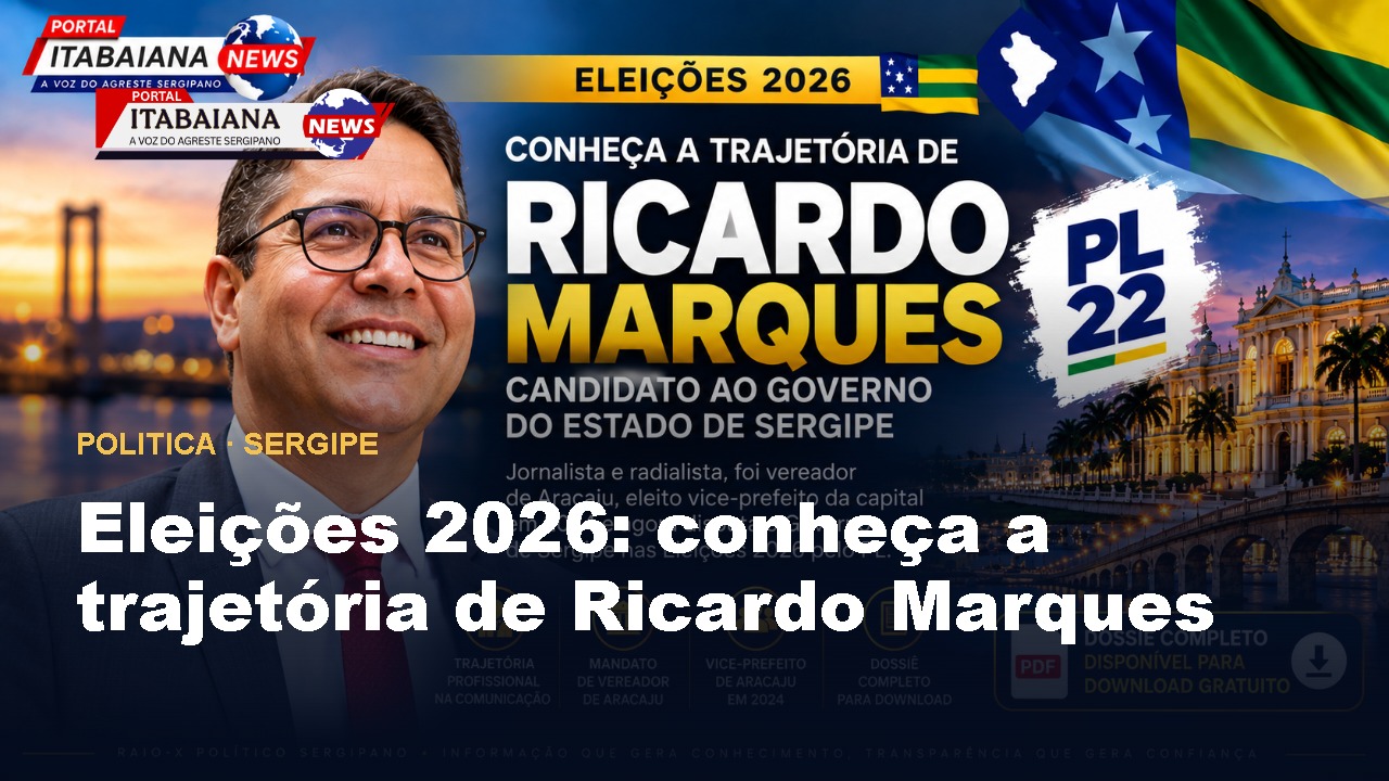Eleições 2026: conheça a trajetória de Ricardo Marques