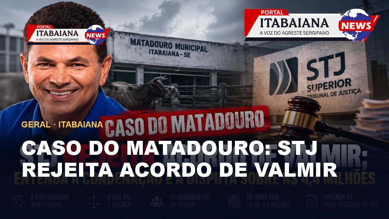 CASO DO MATADOURO: STJ REJEITA ACORDO DE VALMIR
