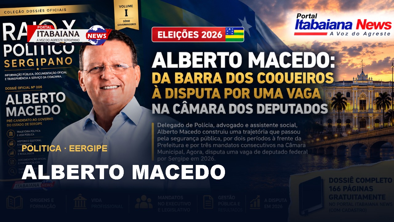 RAIO X POLÍTICO SERGIPANO ELEIÇÕES 2026