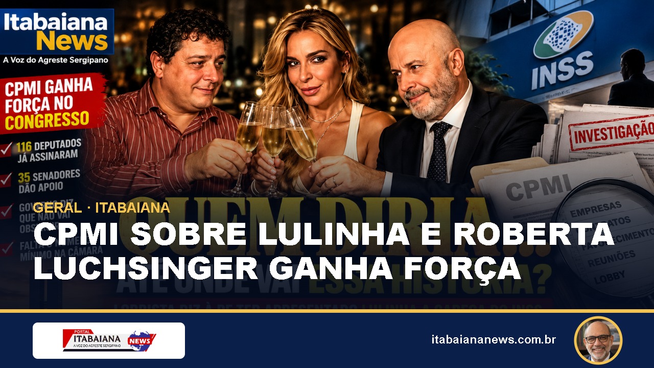 CPMI SOBRE LULINHA E ROBERTA LUCHSINGER GANHA FORÇA